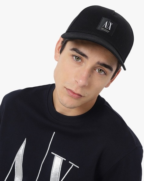 Buy Black Caps Hats for Men by ARMANI EXCHANGE Online Ajio