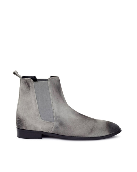 Buy Grey Boots for Men by Griffin Online Ajio