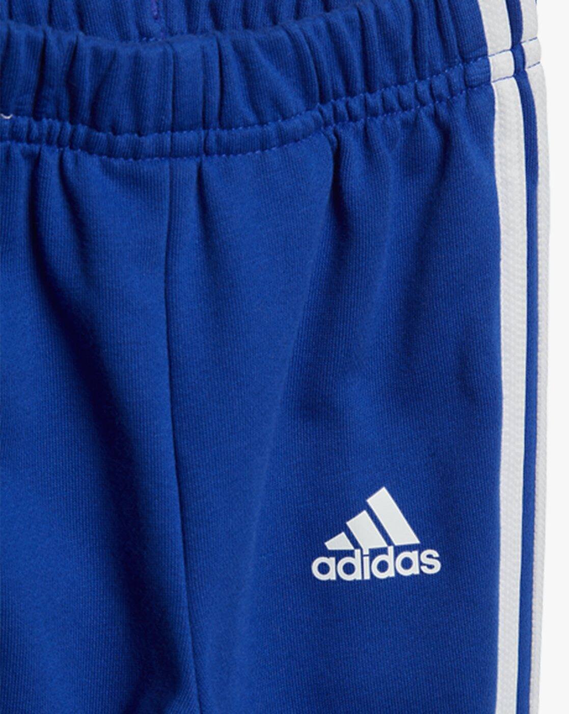 Buy Adidas Kids Heathered Tracksuit Set | Grey & Blue Color Boys