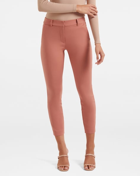 Buy Nude Pink Trousers & Pants for Women by Forever New Online | Ajio.com