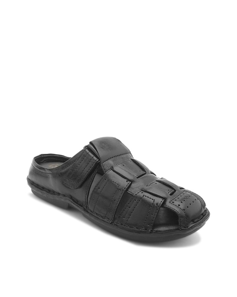Buy Black Sandals for Men by FASHION VICTIM Online