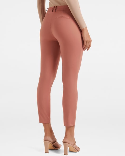 Buy FOREVER NEW Blush Womens Slim Fit Leah Highwaist Skinny Pants |  Shoppers Stop