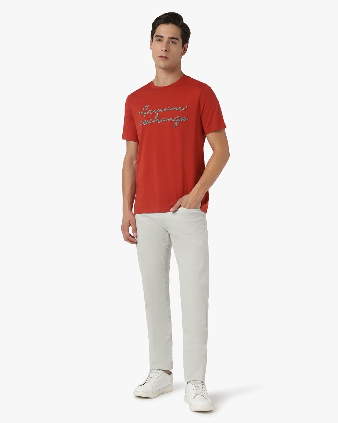 Armani discount red jeans