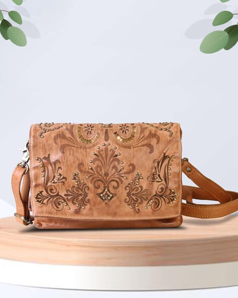 Buy Tan Handbags for Women by Art N Vintage Online
