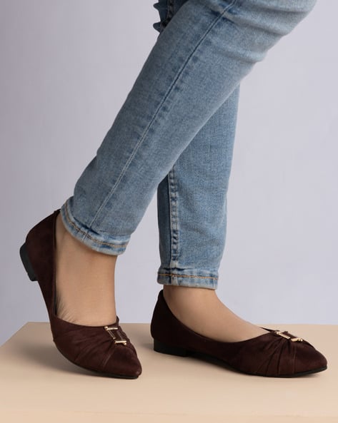 Women Pointed-Toe Ballerinas