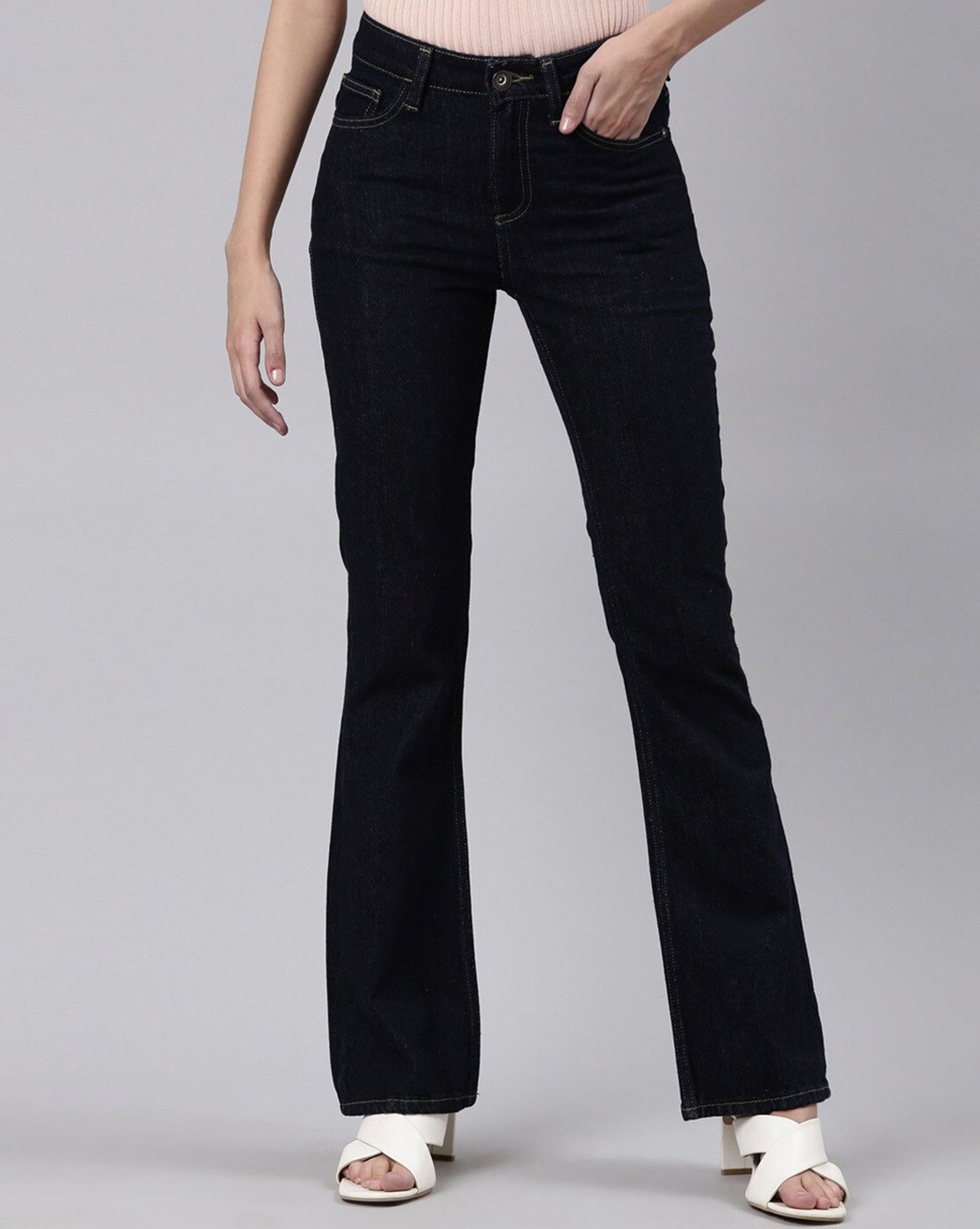 ARGON ANKLE-LENGTH SLIM FIT JEANS IN STRETCH BULL DENIM