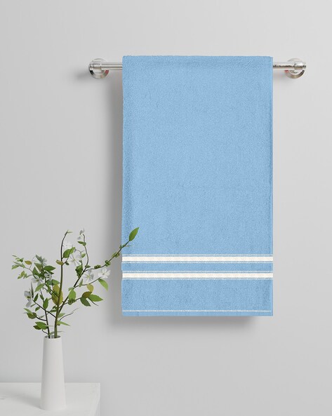 Buy Blue Towels & Bath Robes for Home & Kitchen by STELLAR HOME