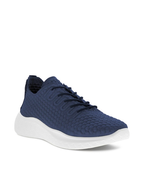 Ecco mens blue clearance shoes