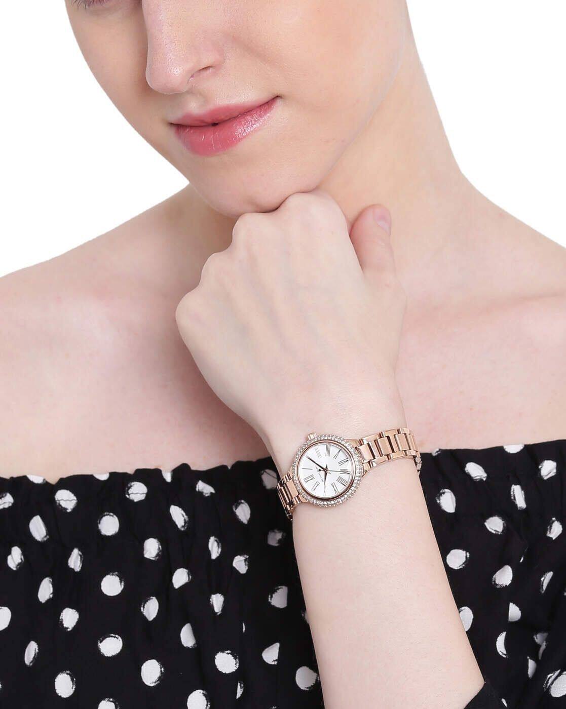 Buy Michael Kors Taryn Rose Gold Watch MK3858 | multi Color  display picture 1