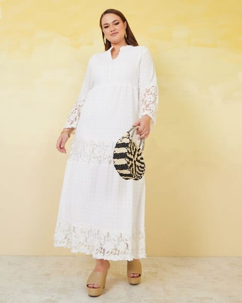Buy White Dresses for Women by Styli Online