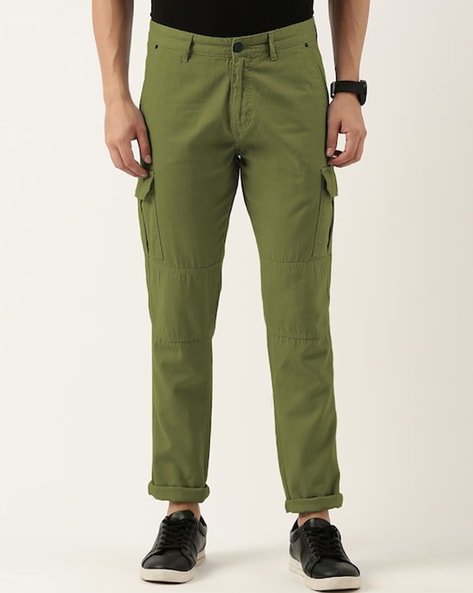 Buy Khaki Trousers & Pants for Men by iVOC Online