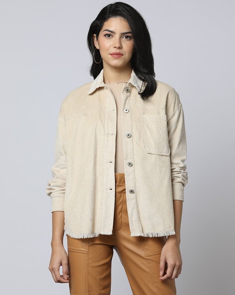 Cashmere Double-Face Shirt Jacket