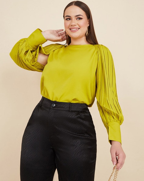 Buy Blouse Plus Size Online In India -  India