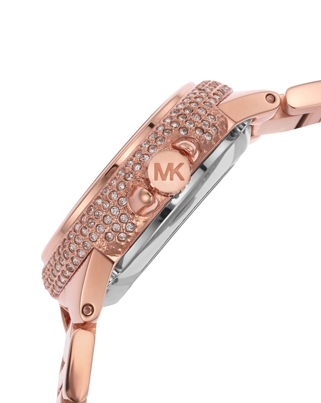 Buy Michael Kors Camille Rose Gold Watch MK9051 | White Color