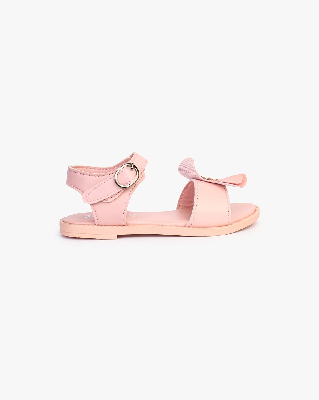 Girls' Open-Toe Glitter & Bow Sandals