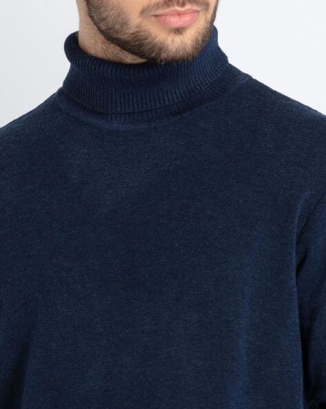 Indigo turtleneck clearance