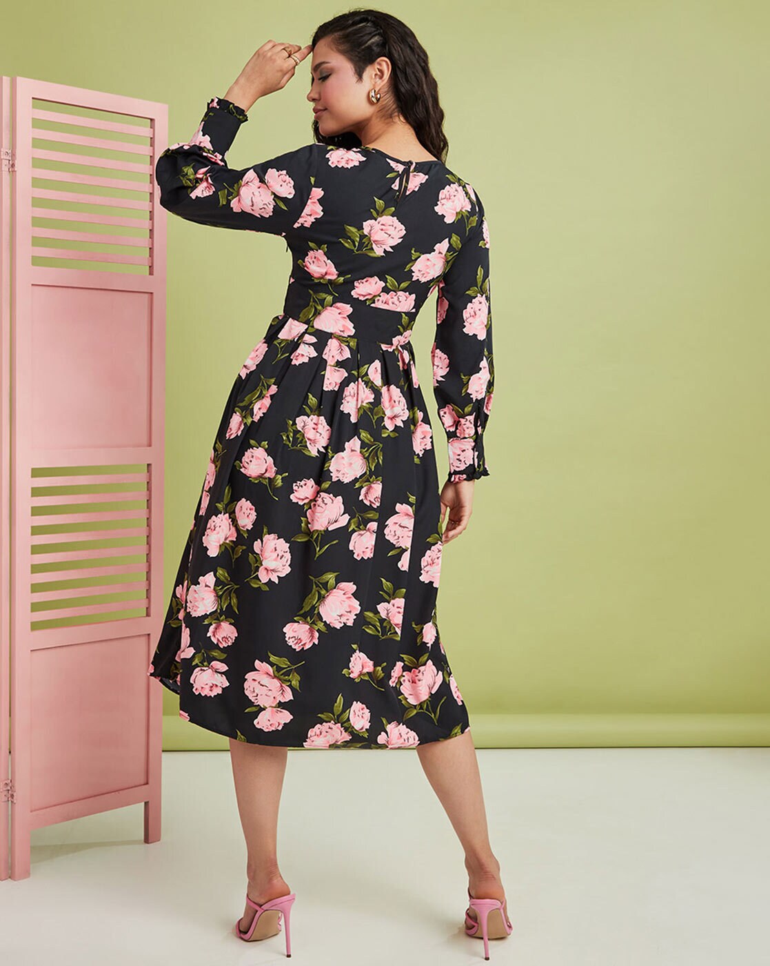 Buy Pink Dresses for Women by HENCEMADE Online | Ajio.com