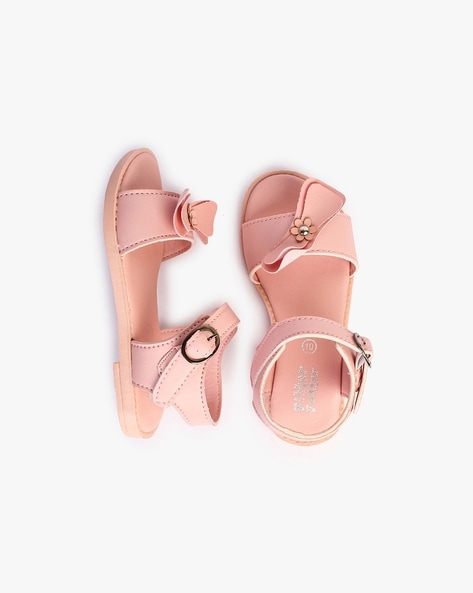 Buy Pink Sandals for Girls by MAX Online | Ajio.com