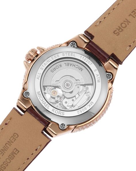 Michael kors women's online leather watches