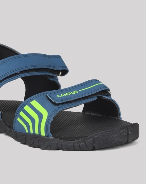 Buy Sandals For Kids: Drs-202-Blk-T-Blu | Campus Shoes