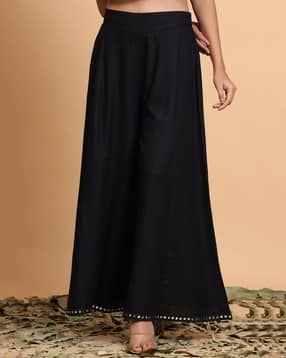 juniper Palazzo with Embellished Hem-picture-11