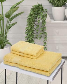 bianca Textured 4-Piece Towel Set-picture-39