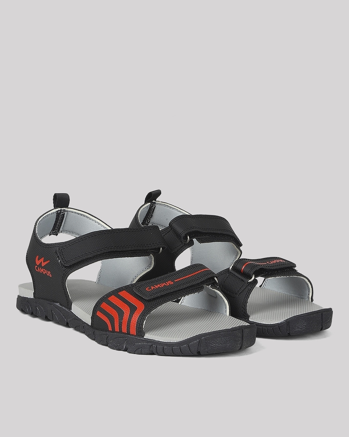 Buy Black Sandals for Men by Buda Jeans Co Online | Ajio.com