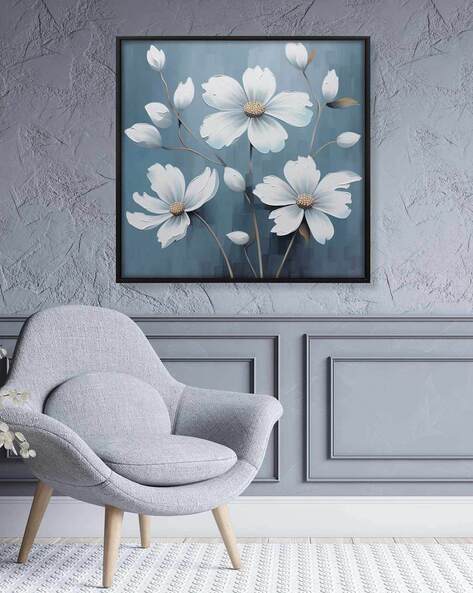 Flower on deals canvas