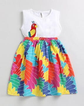 toonyport Graphic Fit and Flare Dress-picture-14