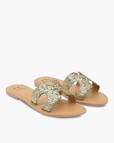 Multi Strappy Lace-Around Ankle Flat Sandals | SHEIN IN