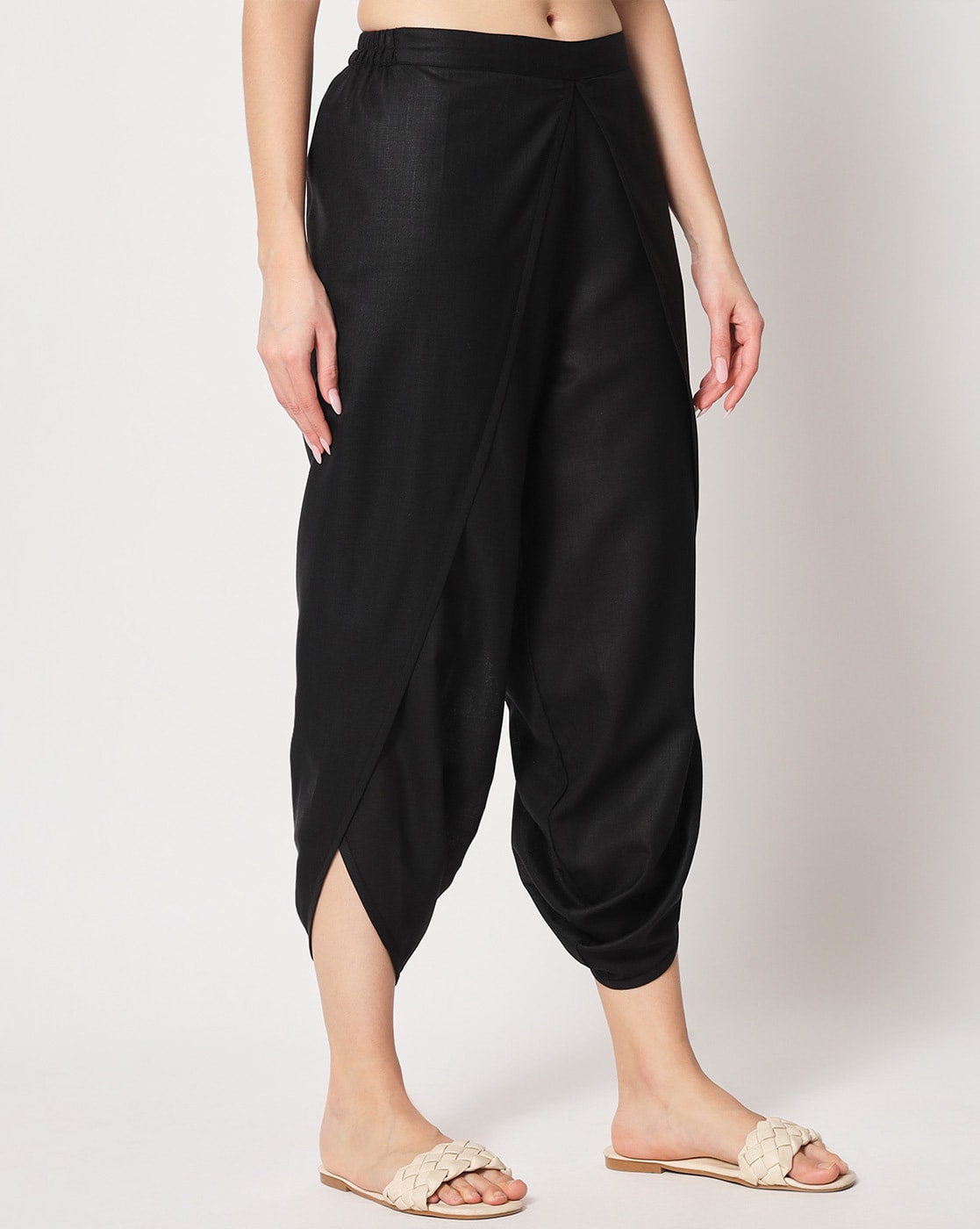 Harem Pants Black Dhoti Pants for Women at Rs 229/piece in Delhi | ID:  14828552191