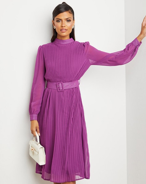 Buy Purple Dresses for Women by Styli Online