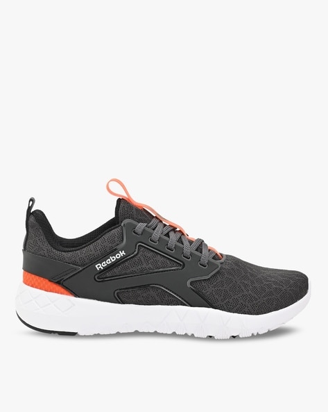 Reebok grey and orange shoes online