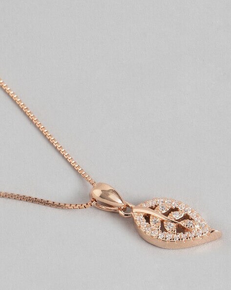 Signature Necklace - Rose Gold – Bluebird Co.