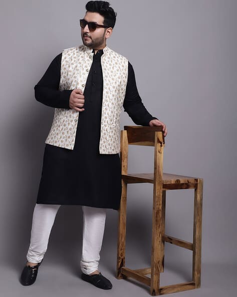 Floral Embroidered Nehru jacket