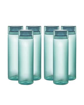 Set of 6 Plastic Bottles
