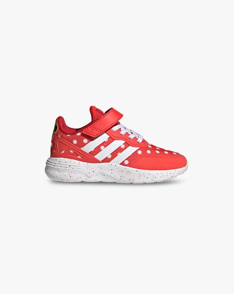 Adidas kids red shoes online