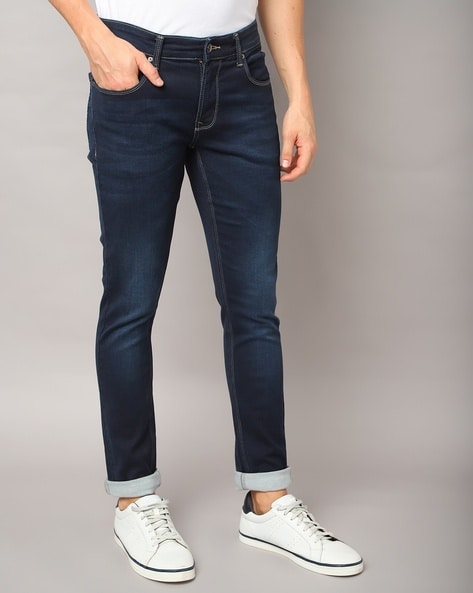 Buy Navy Blue Jeans for Men by SPYKAR Online Ajio