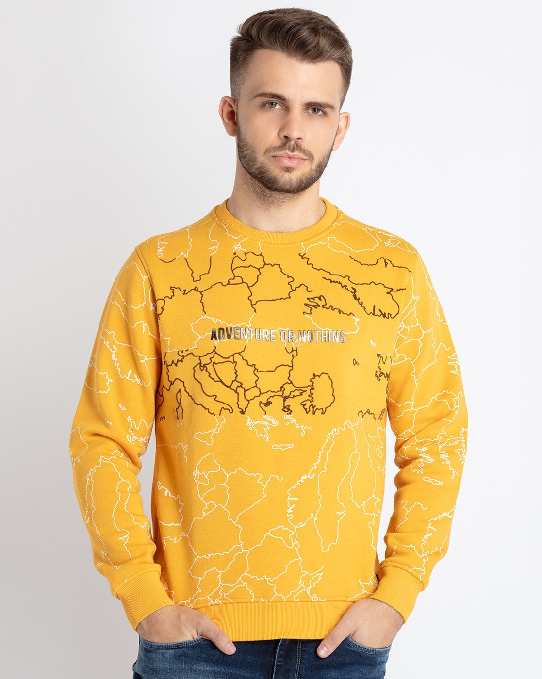 Yellow deals gold sweatshirt