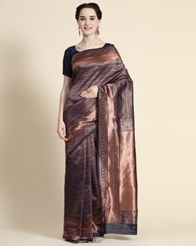 Avantika Fashion Women's Kanjivaram Soft Pure Silk Saree With Blouse Piece  (Blue) : : Fashion