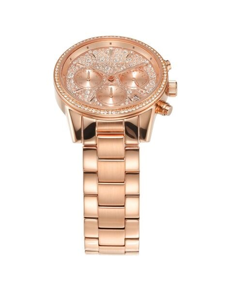 Buy Michael Kors Ritz Rose Gold Watch - MK7302 | Rose Gold Color