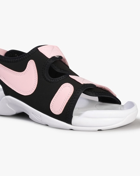 Nike swoosh outlet sandals