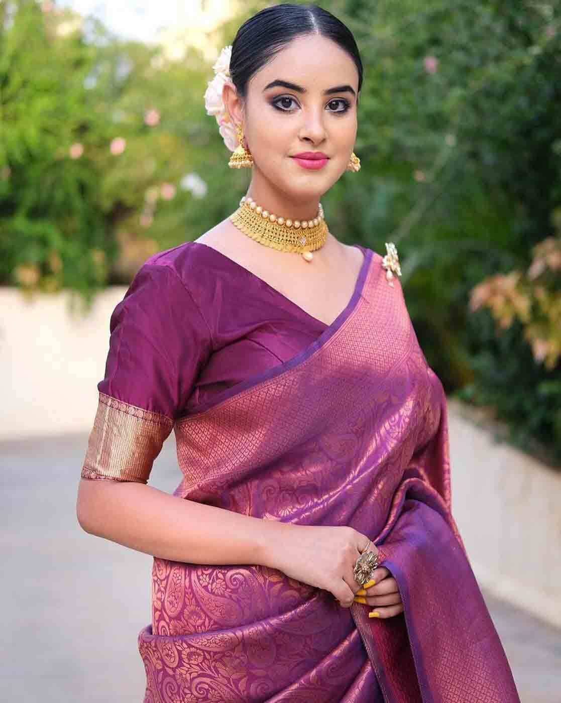 Latest) South Indian Trendy Half Saree Designs For Girls