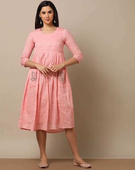 Buy Pink Dresses & Gowns for Women by Indie Picks Online