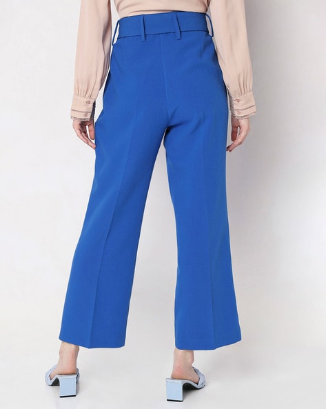 STRAIGHT MASCULINE TROUSERS - Bluish | ZARA Turkey