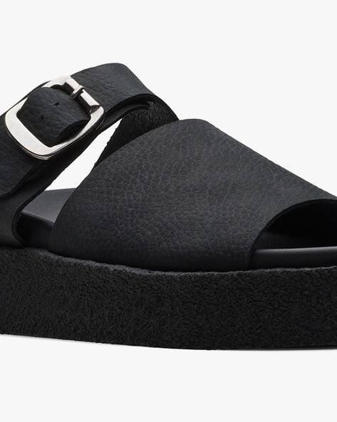 Kalinga Ashok Chunky Sandals Asos Kalinga Ashok Black Single Strap