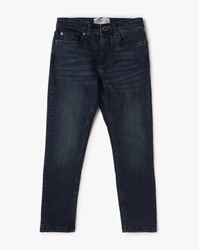 Buy Medium Blue Jeans for Boys by Marks & Spencer Online