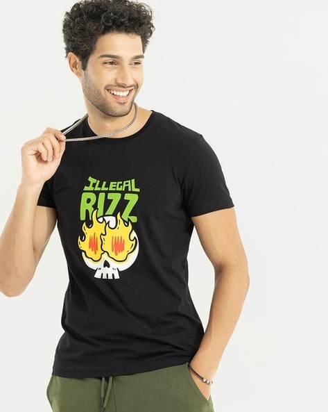 Buy Black Tshirts for Men by SNITCH Online