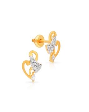 Buy Yellow Gold Earrings for Women by Malabar Gold Diamonds