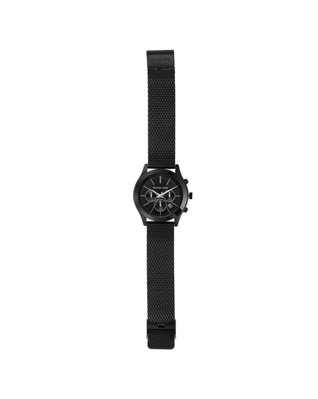 Buy Michael Kors Slim Runway Black Watch Black MK9060 AJIO | Men Color | LUXE